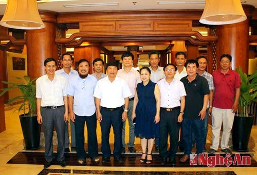 Hội doanh nghiệp Nghệ Tĩnh tại TP.HCM gặp mặt các sở, ngành