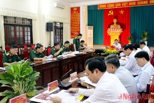 BTV Tỉnh ủy thông qua Kế hoạch Đại hội Đảng bộ Quân sự tỉnh