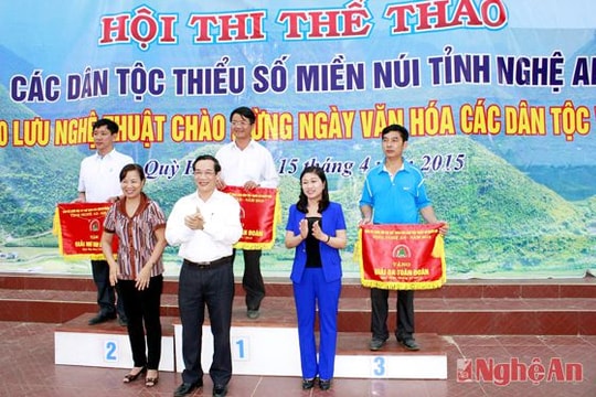 Bế mạc hội thi thể thao các DTTS
