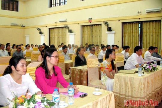 Hội Người mù tỉnh tuyên dương điển hình tiên tiến