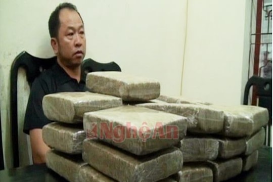 Công an Nam Đàn phá vụ án ma túy lớn