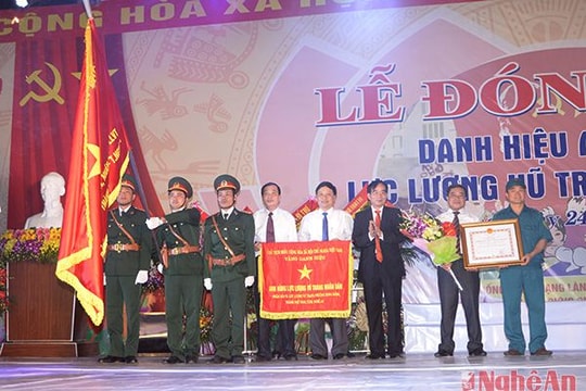 Phường Hưng Dũng đón nhận danh hiệu Anh hùng LLVTND