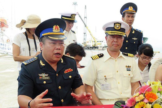 Tàu Cảnh sát biển Nhật Bản JCGS YASHIMA cập cảng Đà Nẵng