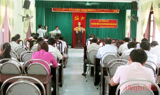 Quỳ Hợp: Thành lập Ban tiếp công dân