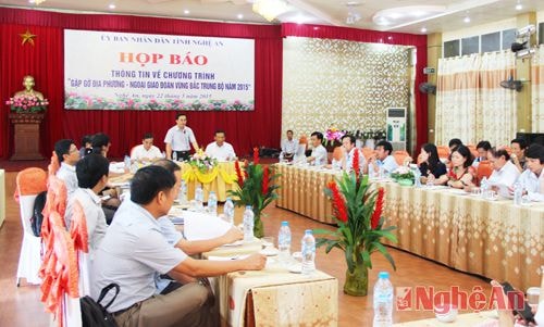 Cơ hội để giới thiệu, quảng bá hình ảnh đất và người Nghệ An