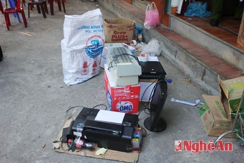 Bắt vụ làm giả con dấu, tài liệu với số lượng lớn ở TP Vinh