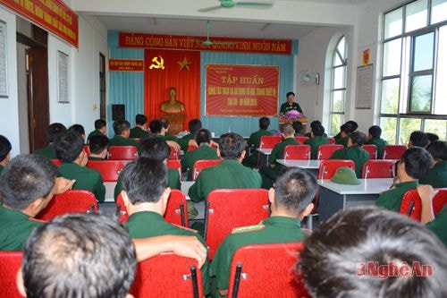 Tập huấn công tác tìm kiếm cứu nạn trên biển