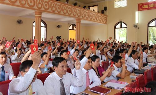 Đại hội điểm Đảng bộ cấp trên cơ sở: Dân chủ, đổi mới và thống nhất cao