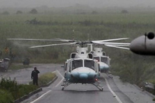 Máy bay trực thăng Malaysia bốc cháy, nữ phi công bị thương