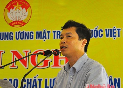 Nâng chất lượng cuộc vận động "Toàn dân đoàn kết xây dựng đời sống văn hóa"