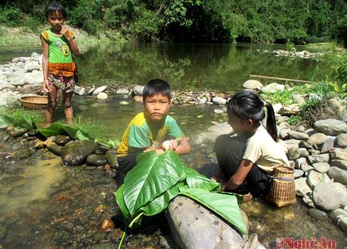 Những đứa trẻ ở Khe Bu