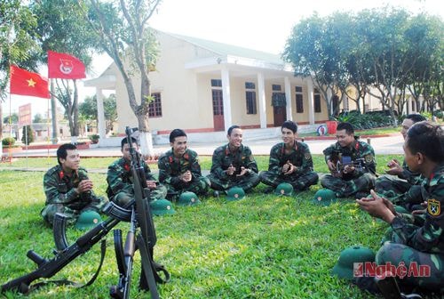 Tự hào "chúng tôi là chiến sỹ"