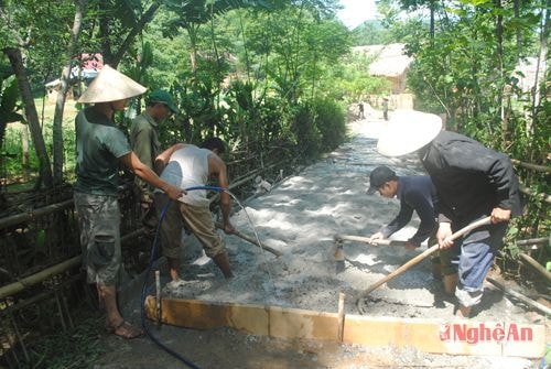 Xây dựng NTM ở xã Châu Tiến (Quỳ Châu): Những cung đường cuối cùng