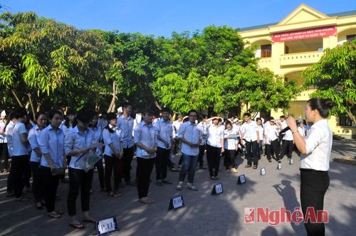 Hơn 1.700 thí sinh dự tuyển vào lớp 10 trường THPT chuyên Phan Bội Châu