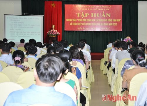 Nâng cao hiệu quả phong trào "Toàn dân đoàn kết xây dựng đời sống văn hóa"