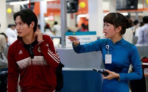 Hành khách Vietnam Airlines không phải làm thủ tục checkin tại sân bay