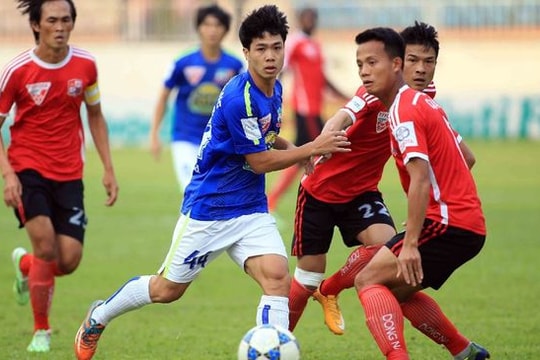 Tổng kết lượt đi V.League 2015: B.BD vững vàng số 1, HAGL dạt về cuối BXH