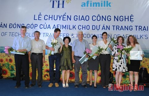 TH true MILK chuyển giao công nghệ  của Afimilk cho Trang trại bò sữa TH