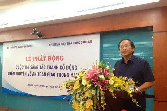 Phát động sáng tác tranh cổ động về an toàn giao thông