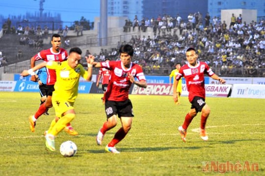 Vòng 15 V.League: SLNA -Đồng Tâm Long An: Tìm lại mạch chiến thắng