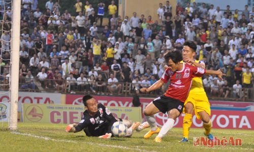 Chiến thắng xứng đáng của SLNA trước Đồng Tâm Long An