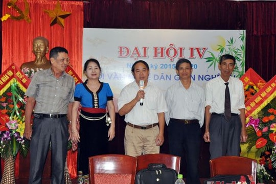 Đại hội Hội Văn nghệ dân gian Nghệ An lần thứ IV