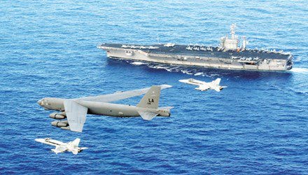 Mỹ điều 'pháo đài bay' răn đe về biển Đông