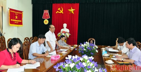 Đẩy mạnh tuyên tuyền Đại hội Đảng bộ Khối Doanh nghiệp Nghệ An