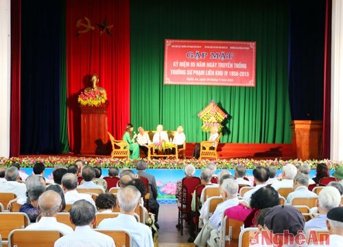 Kỷ niệm 65 năm Ngày truyền thống Trường Sư phạm Liên khu IV