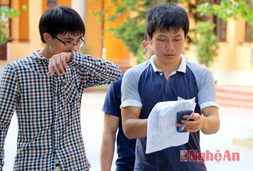 Nhiều trường Đại học ở Nghệ An công bố điểm xét tuyển