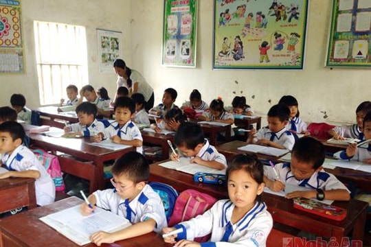 Dạy học 2 buổi/ngày ở bậc tiểu học: Những khó khăn cần khắc phục