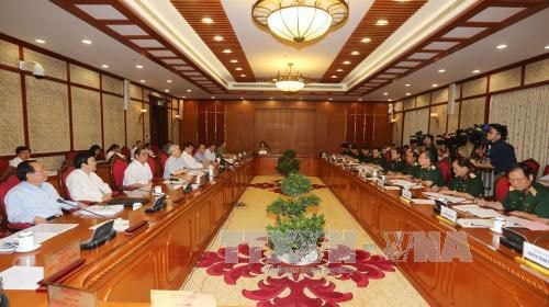 Bộ Chính trị làm việc với 21 đảng bộ về chuẩn bị Đại hội Đảng