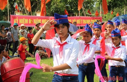 Rộn ràng ngày Tết độc lập ở Thanh Chương