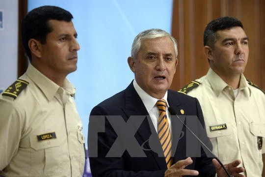 Guatemala phát lệnh bắt giữ Tổng thống Otto Perez Molina