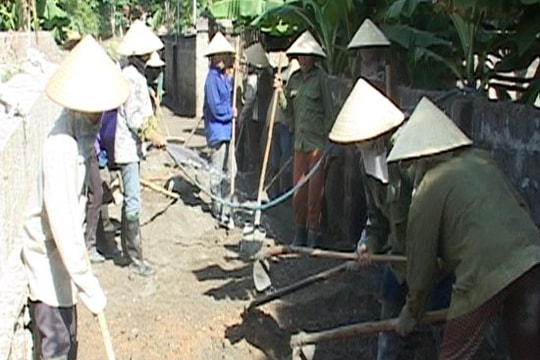 Xã Nghĩa Khánh (Nghĩa Đàn) được công nhận đạt chuẩn NTM