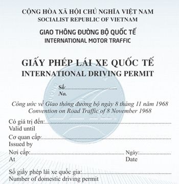 Người Việt được cấp giấy phép lái xe quốc tế từ tháng 10
