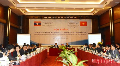 Hội thảo về công tác tham mưu tổng hợp phục vụ Chính phủ và Thủ tướng Chính phủ