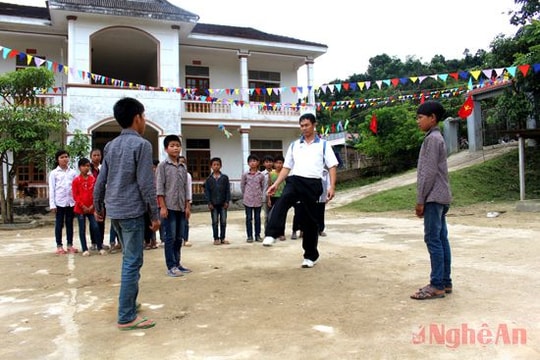 Phát triển thể thao học đường ở Quế Phong: Còn lắm khó khăn!