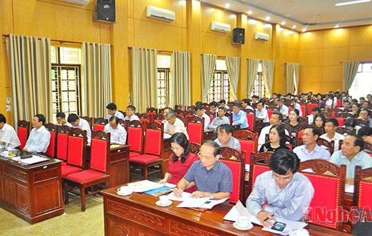 Quán triệt Nghị quyết Đại hội Đảng bộ khóa XIX  và Nghị quyết 39/NQ-TW của Bộ chính trị