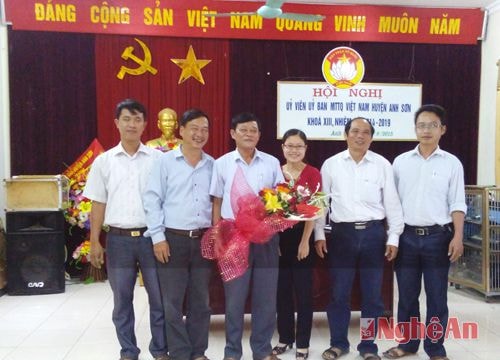 Anh Sơn: Hiệp thương bầu Chủ tịch Mặt trận Tổ quốc nhiệm kỳ 2014 - 2019