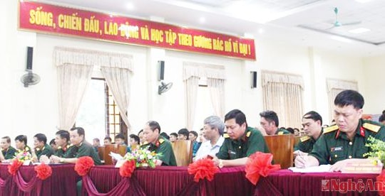 Khai giảng khóa đào tạo trung cấp chuyên nghiệp ngành quân sự cơ sở