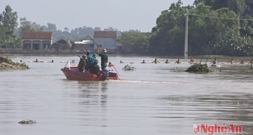 Yên Thành: Tìm thấy thi thể học sinh bị nước cuốn trôi trên sông Vũ Giang