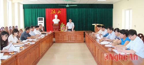 Phối hợp tuyên truyền quảng bá sản phẩm xi măng Sông Lam