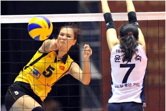 Hoa khôi bóng chuyền Kim Huệ sang Thái đấu thuê
