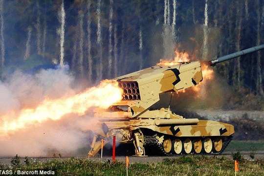 Reuters: OSCE phát hiện rocket hạng nặng của Nga ở Donbass