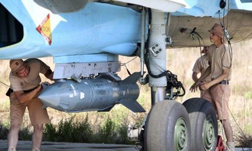 Nghi hoặc về tần suất bom thông minh Nga dội xuống Syria