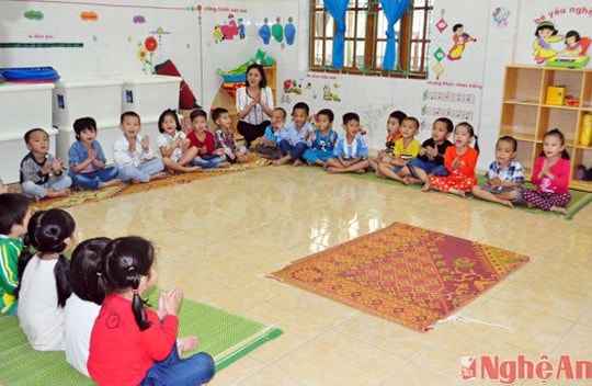 Nỗ lực đưa công tác phổ cập giáo dục mầm non về đích đúng hẹn