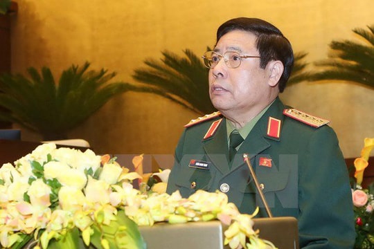 Chính phủ trình Quốc hội dự án luật quân nhân chuyên nghiệp