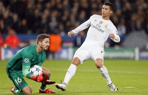 Ronaldo phung phí cơ hội, Real bất lực trước PSG