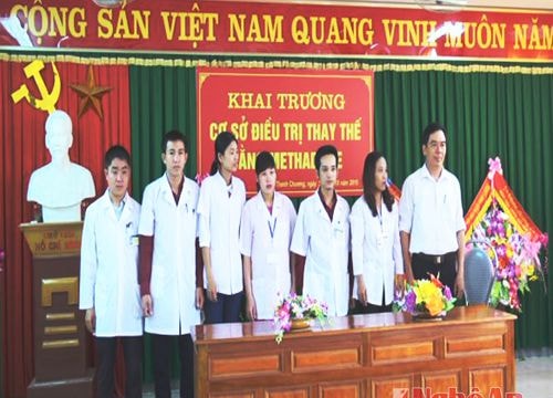 Thanh Chương: Khai trương cơ sở điều trị bằng Methadone